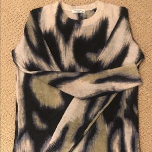Beautiful tunic length mohair blend sweater